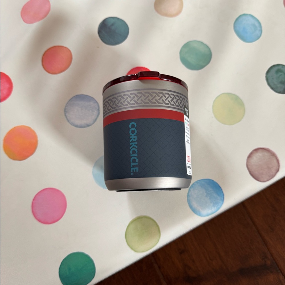 Corkcicle Navy and Silver THOR Tumbler